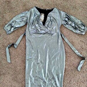 Silver Party Dress